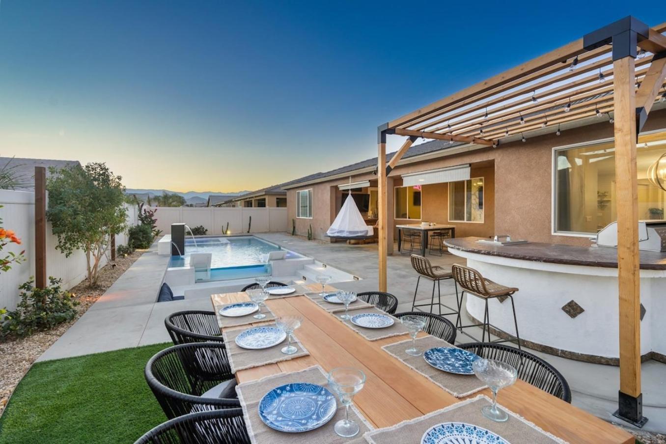 5Br3B Pool, 2Mi To Fstvals, Ev Chrgr, Gym, Games Villa Indio Eksteriør bilde